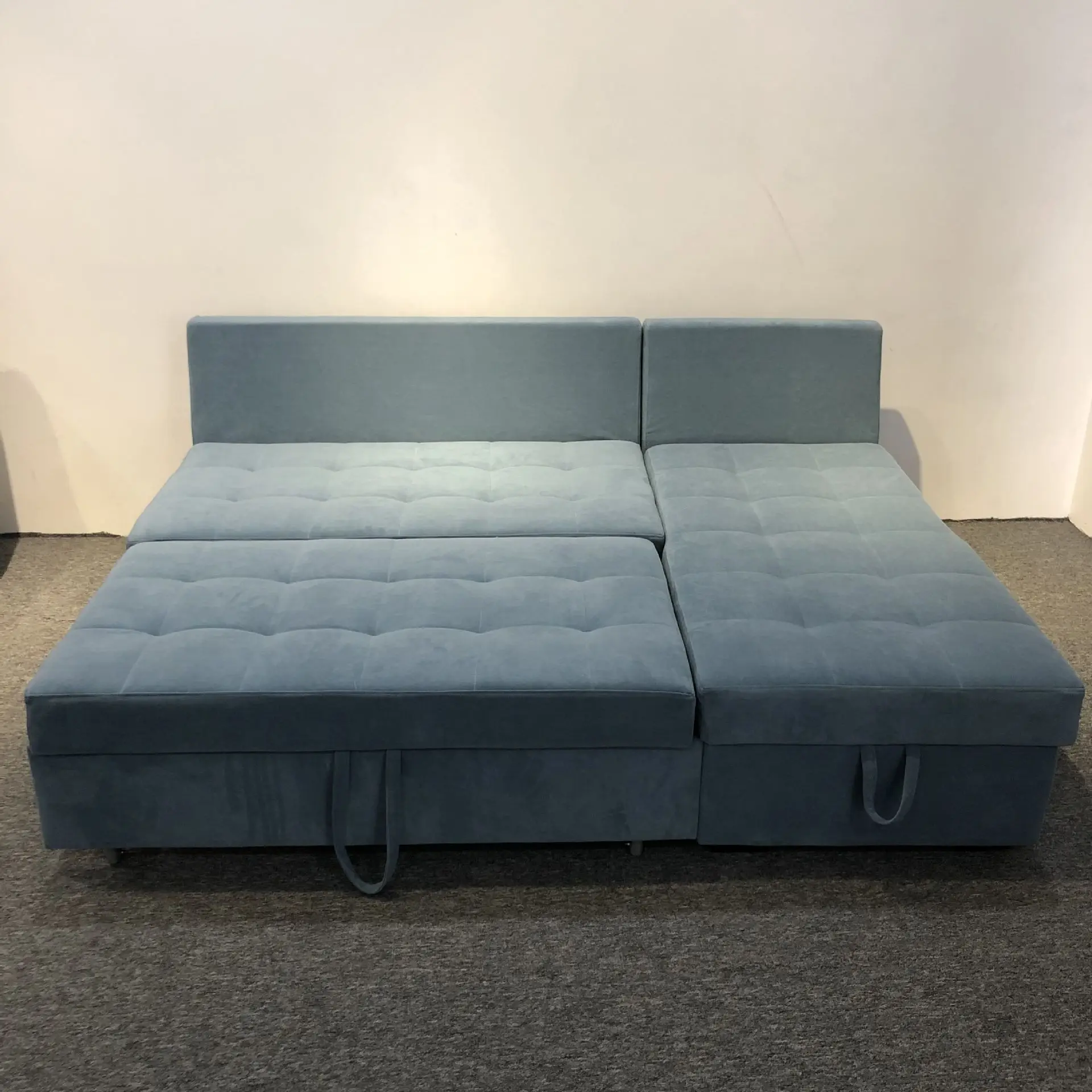 wholesale leather sofa bed with storage function sofa cama in living room