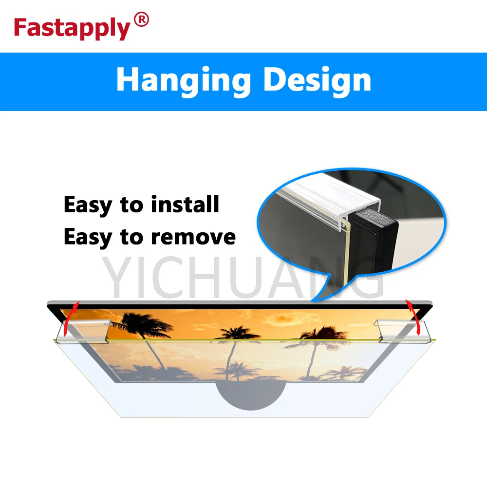 2021 Anti UV Fast Apply Acrylic Anti Blue Light Film Computer Screen Protector Eyes Relaxing Blue Light Cut Monitor Protector