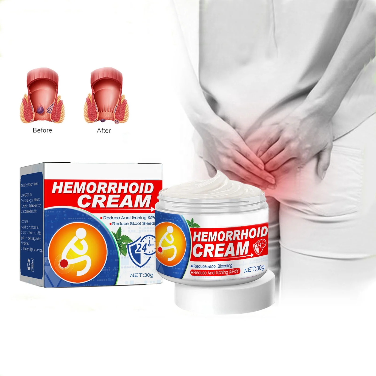 wholesale products hemorrhoids ointment internal external anal fissure piles chinese medicine hemorrhoids cream