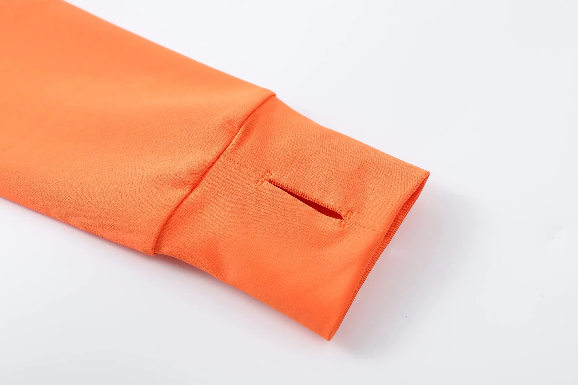 Nylon Spandex long sleeves fitness zip up Workout women yoga jacket with Thumb Holes high quality custom logo Yoga Jacket