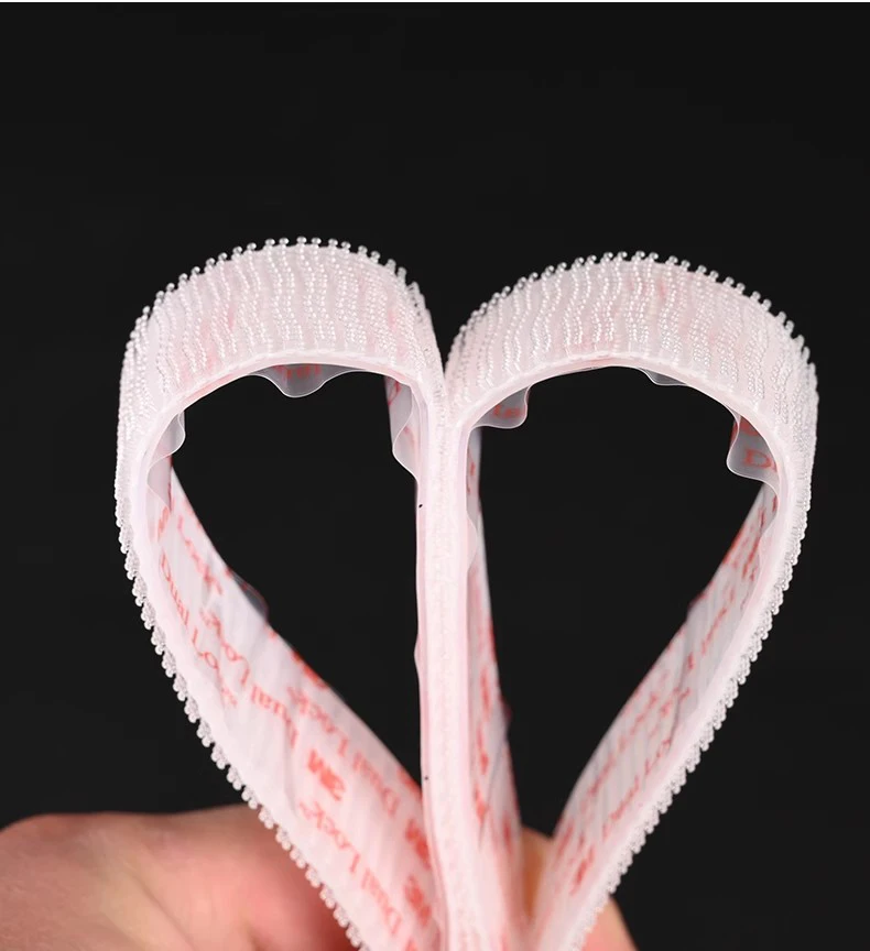 Reclosable Fastener Transparent Nylon Mushroom Hook & Loop Double Sided Adhesive Backed 3M SJ3560