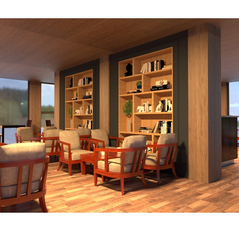 Yantai Feilong modular office steel coffee container shop house