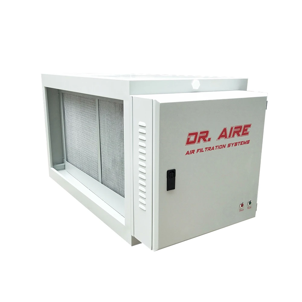DR AIRE 98% Fume Removal Rate Commercial Kitchen Electrostatic Precipitator Filter