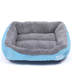 2022 OEM ODM Eco Friendly Portable Cute Plush Half Cozy Fluffy Shape Cats Bed Pet Bed