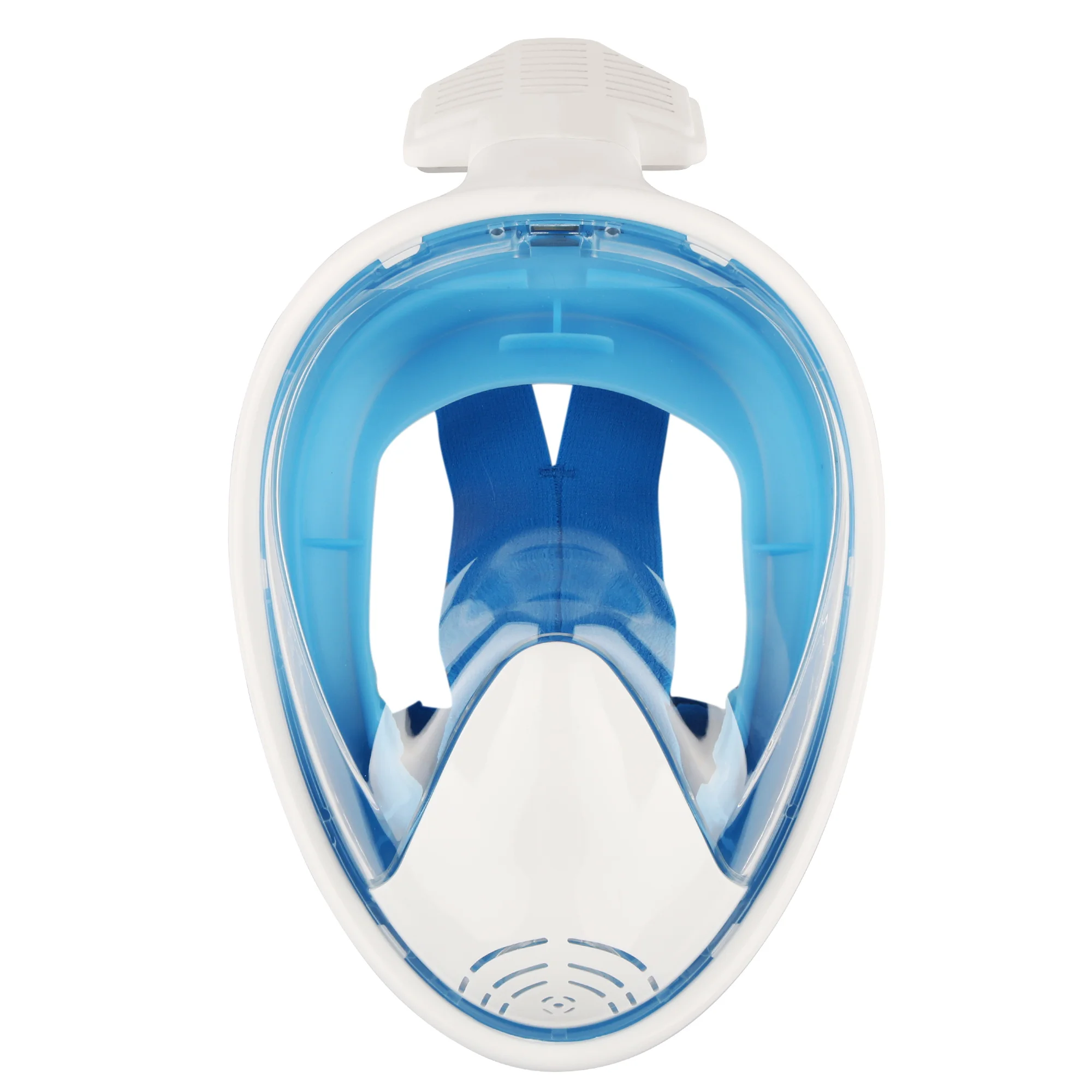 Turn Snorkel Mask Full Face  O-xygen Breathing Masks For Adult Kids 180 Degree View Diving Snorkeling Mask Snorkel Set