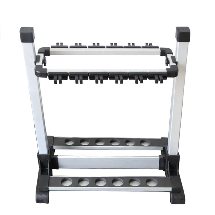 Newbility New Design Fishing Rod Display Stand High Quality Aluminum Fishing Rod Rack