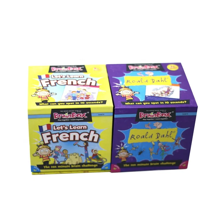 Yugioh card factory custom Children learning cardboard carding printing travel games flash cards for kids