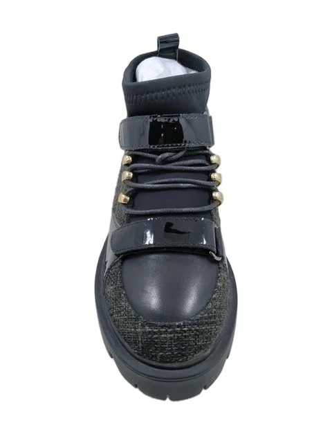 Модная и удобная кожаная женская спортивная обувь