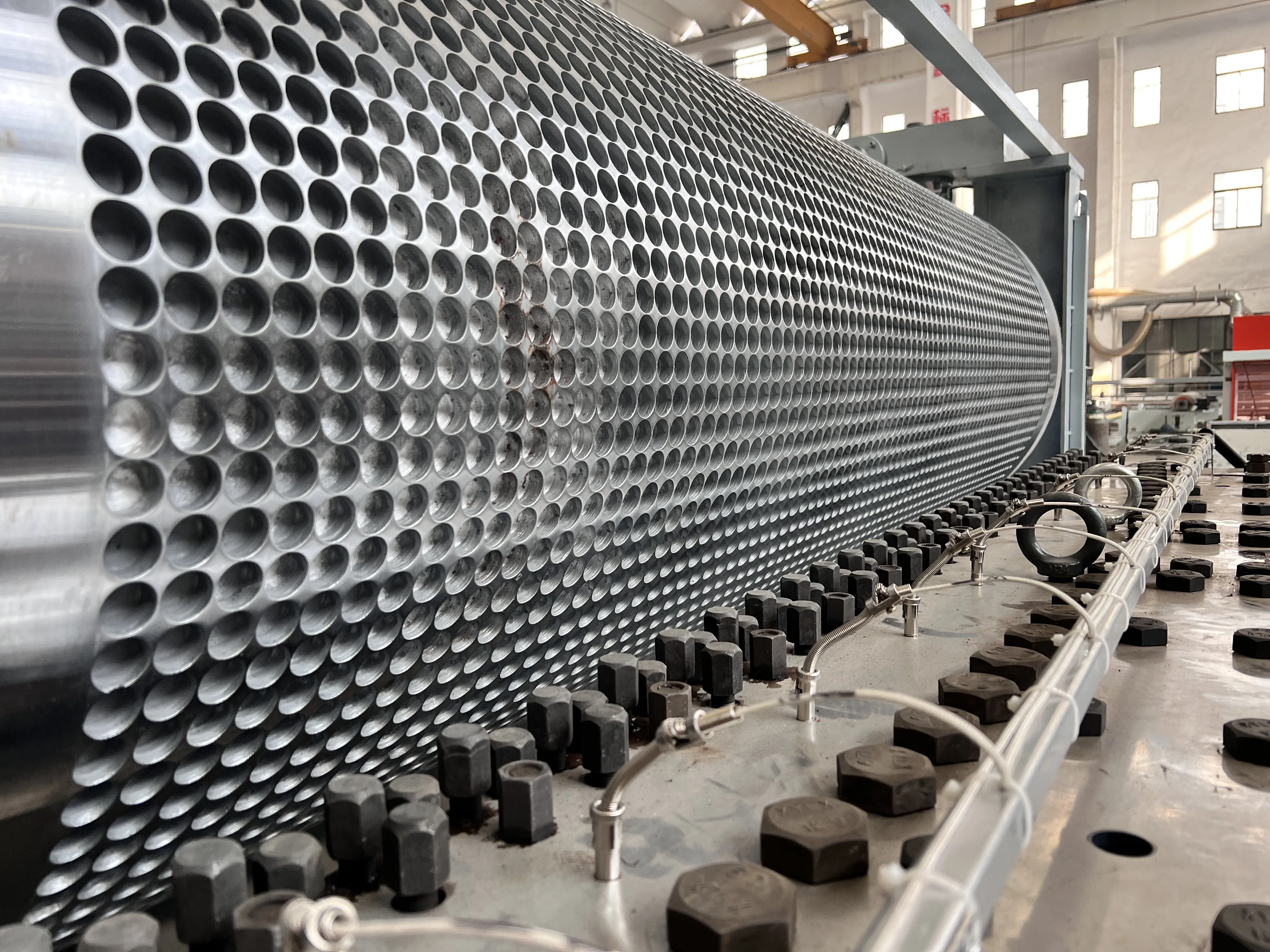 HDPE PP Dimple Drainage sheet ,Extruder Production Machine,Plastic Dimple water stop panel extruder Machine