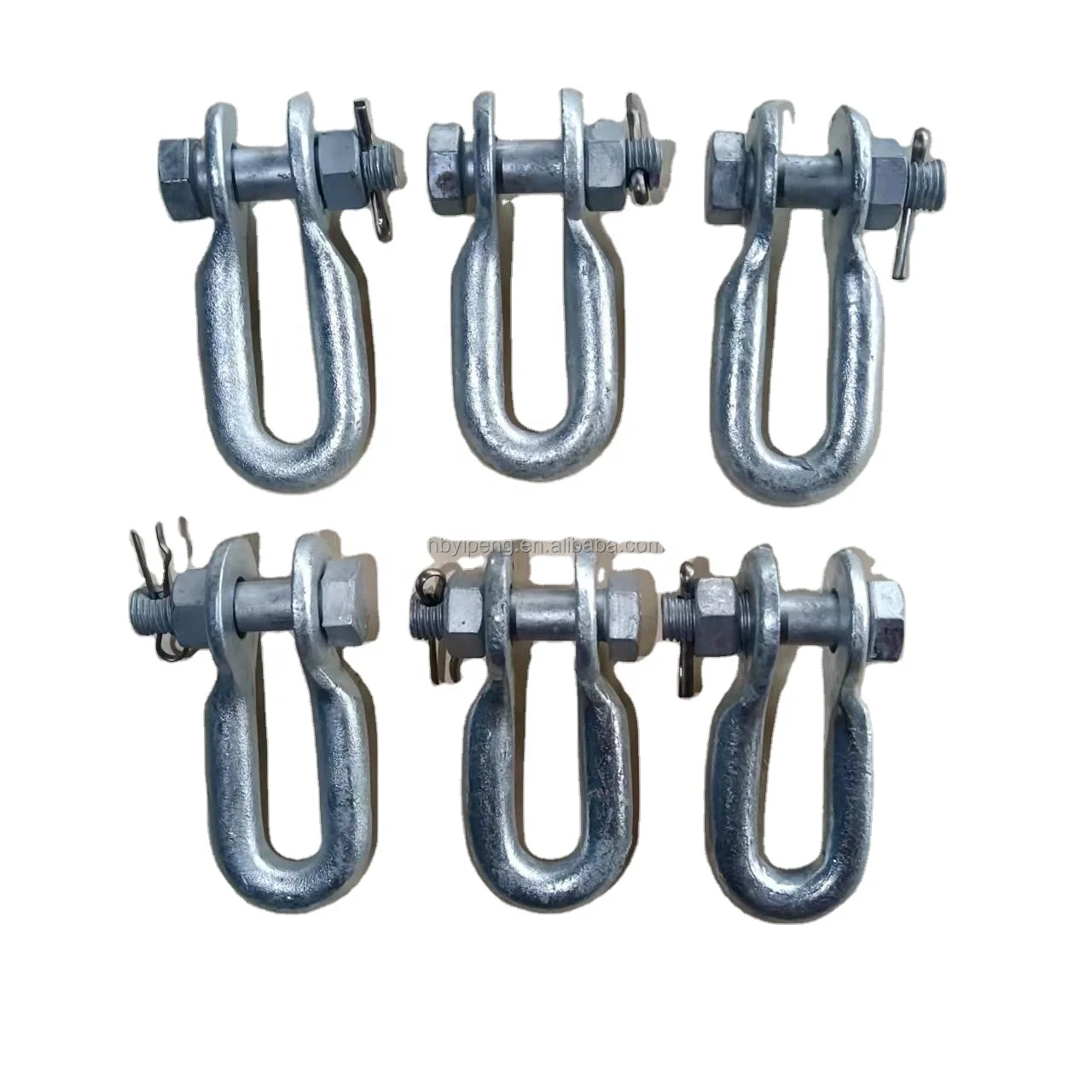 Hot Dip Galvanized U Type Shackle/ U Clevis For  Power Line