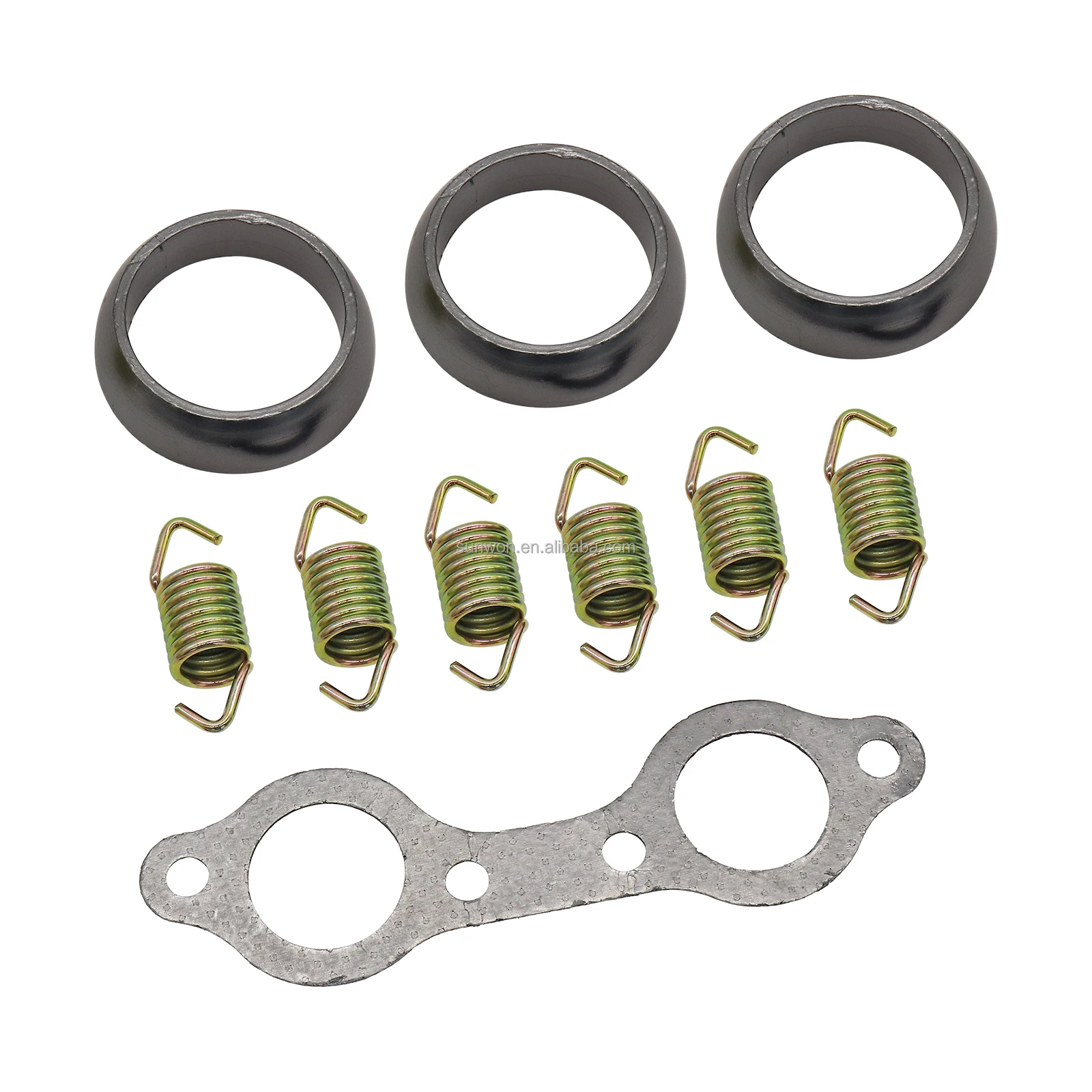 Exhaust Pipe Donut Gasket Fit For Polaris Ranger XP 800 4x4 EFI 2010-2012