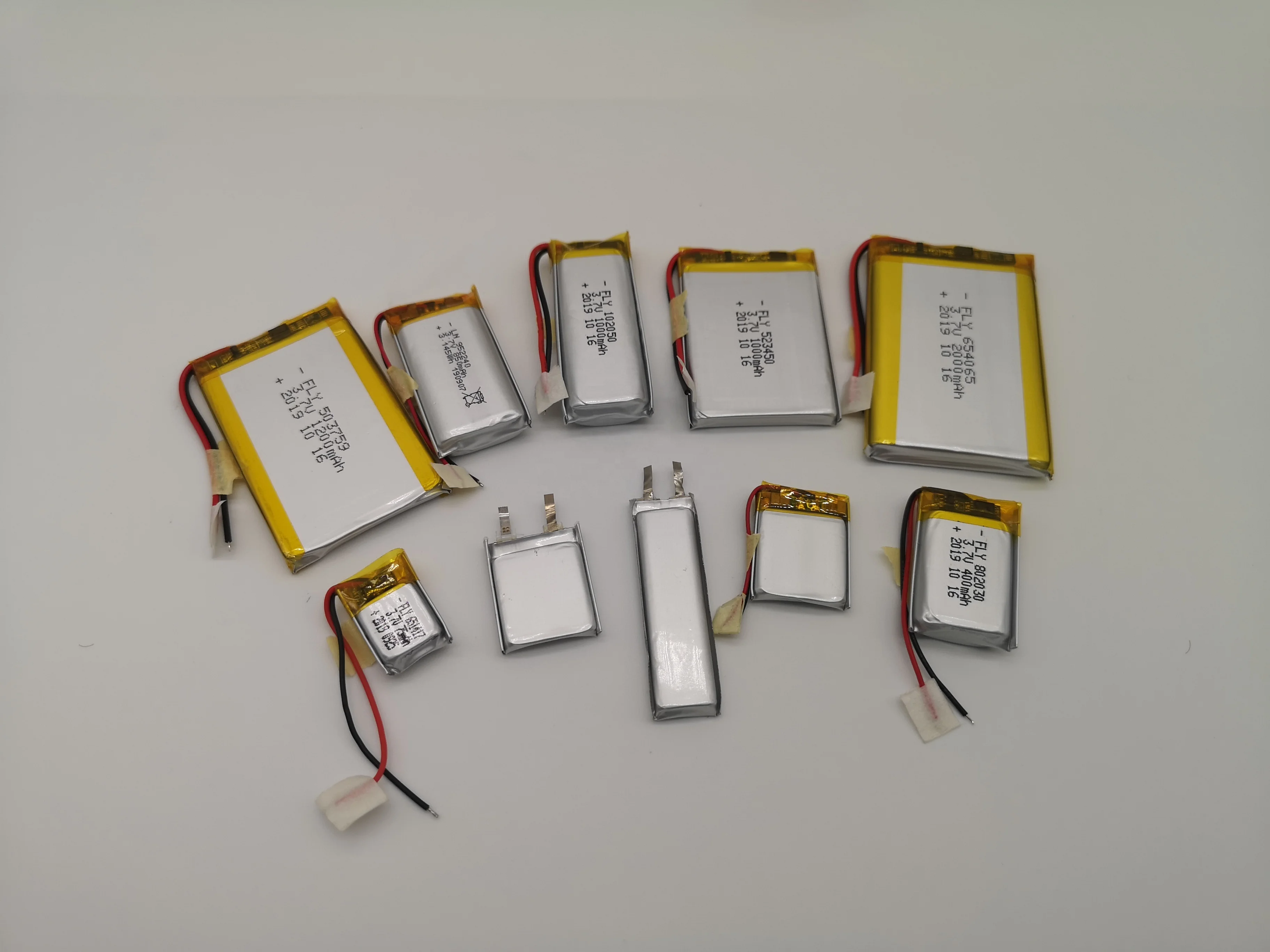 
Small Battery 502020 150mAh 3.7v recharge battery Packs 