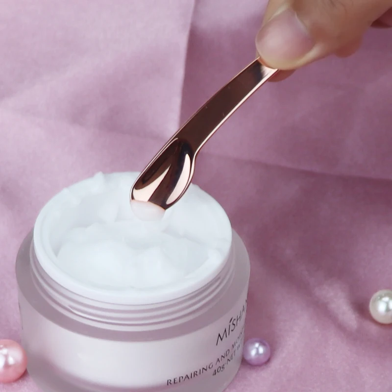 60mm Gold Metal eye face mini cream cosmetic spatulas