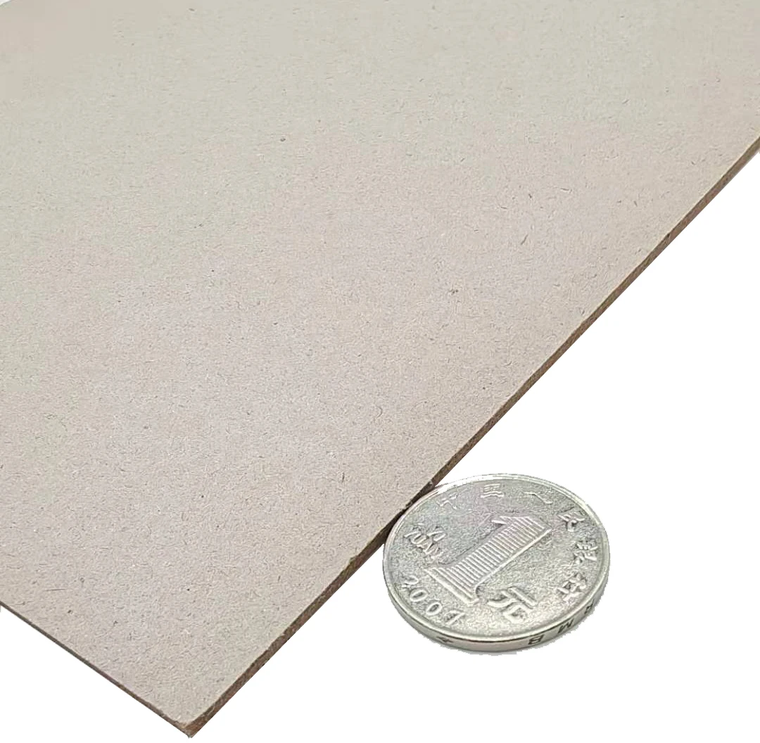 350g High Stiff Laminated Chipboard Grey Board Paper for Bookcover Binding/Puzzle Making gray cardboard