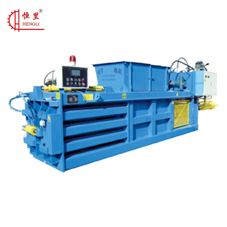 China Supplies Bale Press Wrapping Packaging Baling Semi Auto Waste Paper Packing Machine