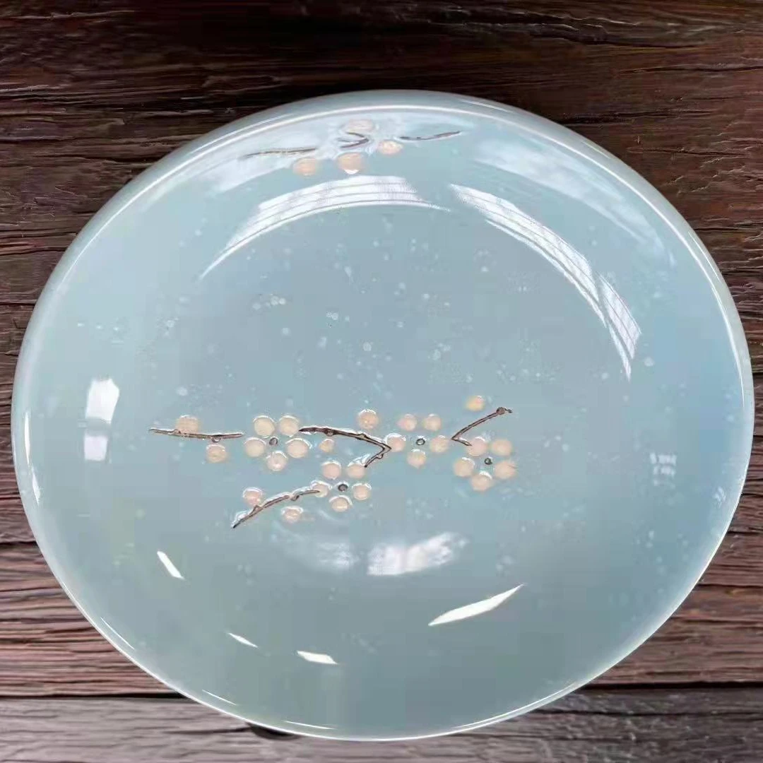 2022 Ceramic soup plate blue and white porcelain two sizes to choose from China