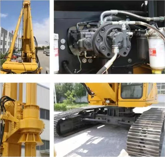 High position-oriented structure hydraulic rotary drilling rig bore pile machine rotary drilling rig machine