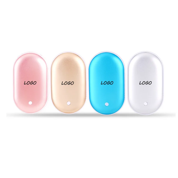 Wholesale OEM Cheap Price USB Rechargeable Winter Hand Warmer Heater Portable Reusable Electric Handwarmer With Power Bank
