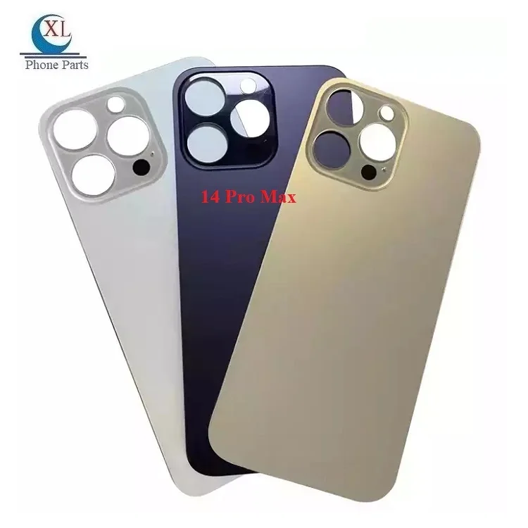 Factory Supplier Back Battery Door Glass For Iphone 14 14 Plus 14 Pro 14pro Max 13 12 11 Pro Rear Glass Cover Replacement Parts