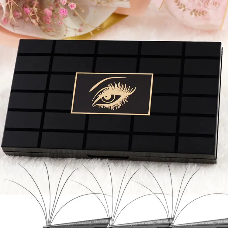 
New original mega volume fast fan high quality tweezers eyelash extension 3d silk eyelashes 