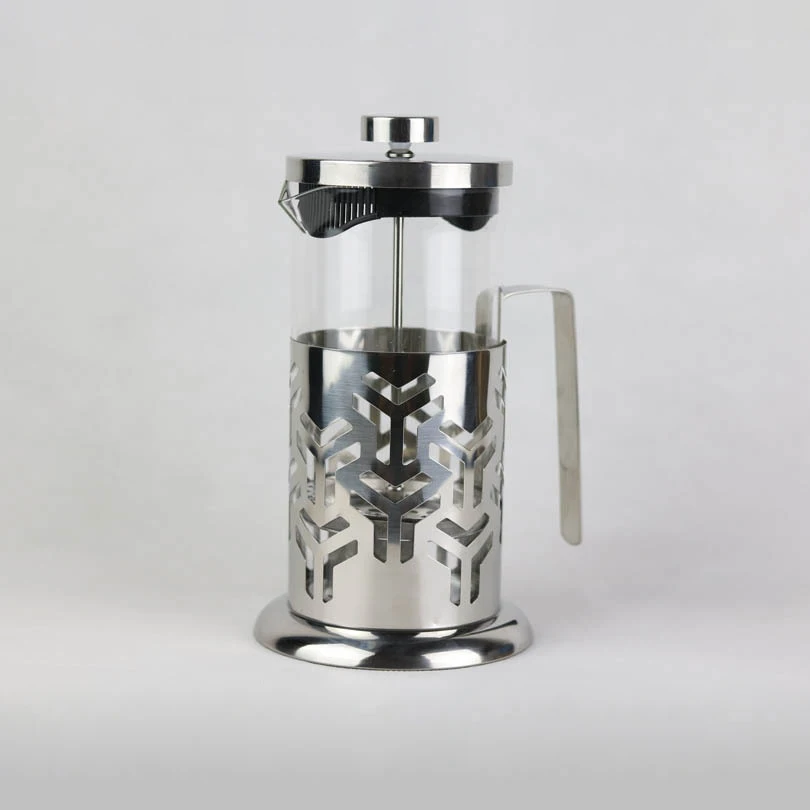 French Press Coffee Brewer Coffee Pot Coffee Maker Kettle 600 ML Stainless Steel Thermos Barista Tools