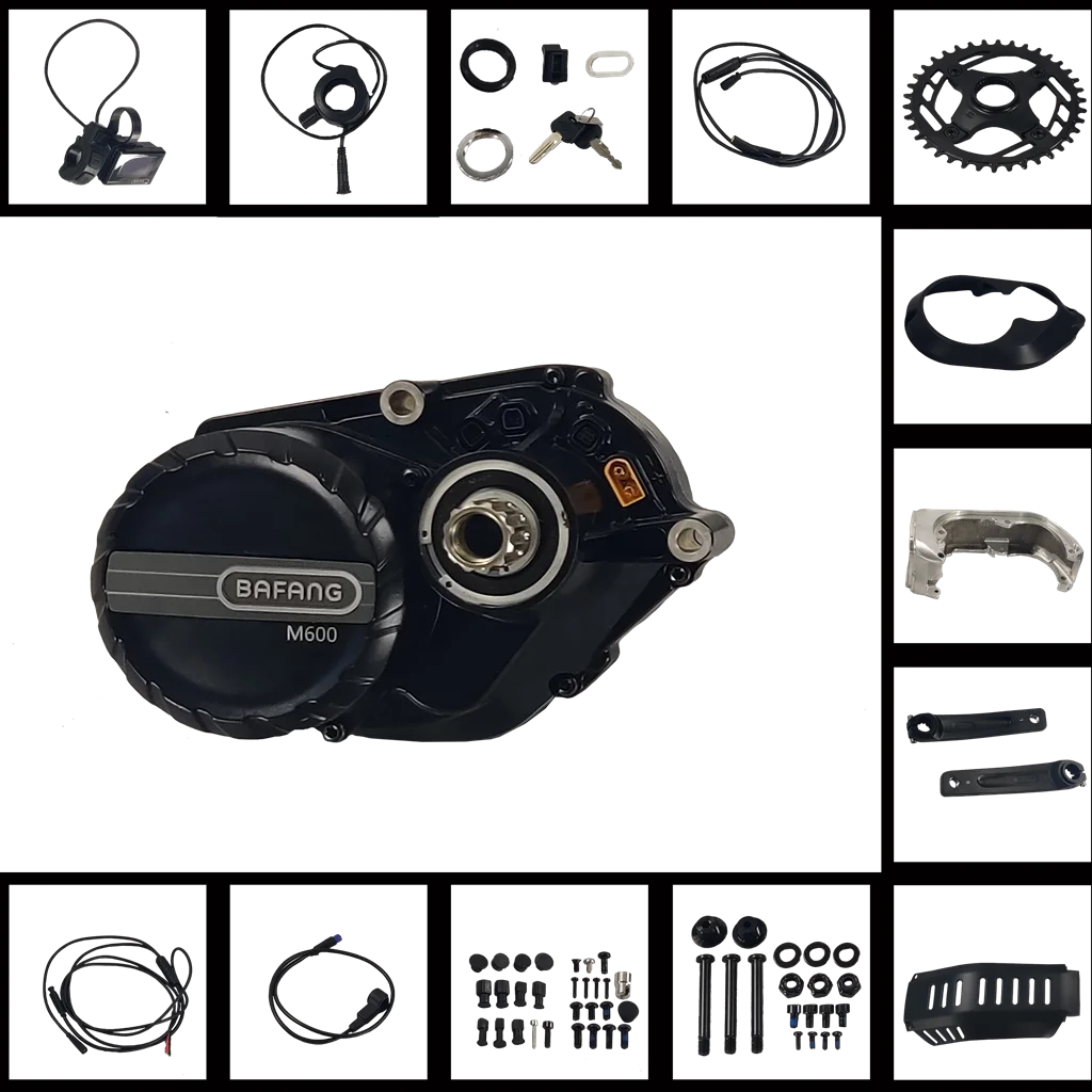 M600 система среднего привода Bafang 8fun mmmg521 48 В 500 Вт датчик крутящего момента комплект велосипедного двигателя для электрического велосипеда