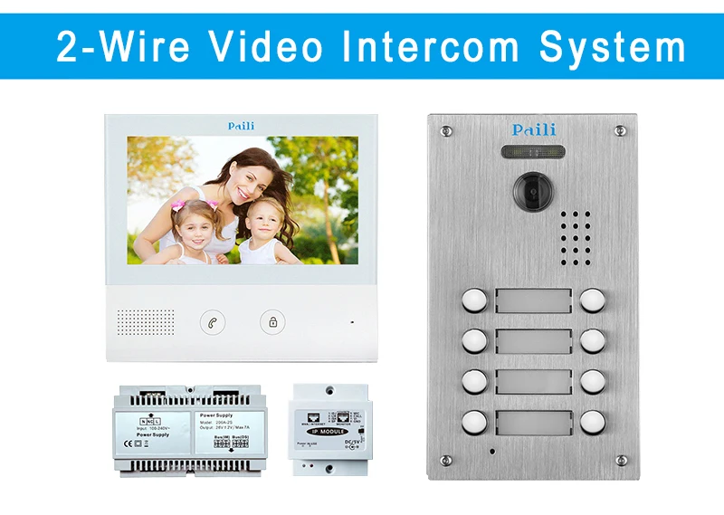 
video door phone building video intercom doorbell entry access system 