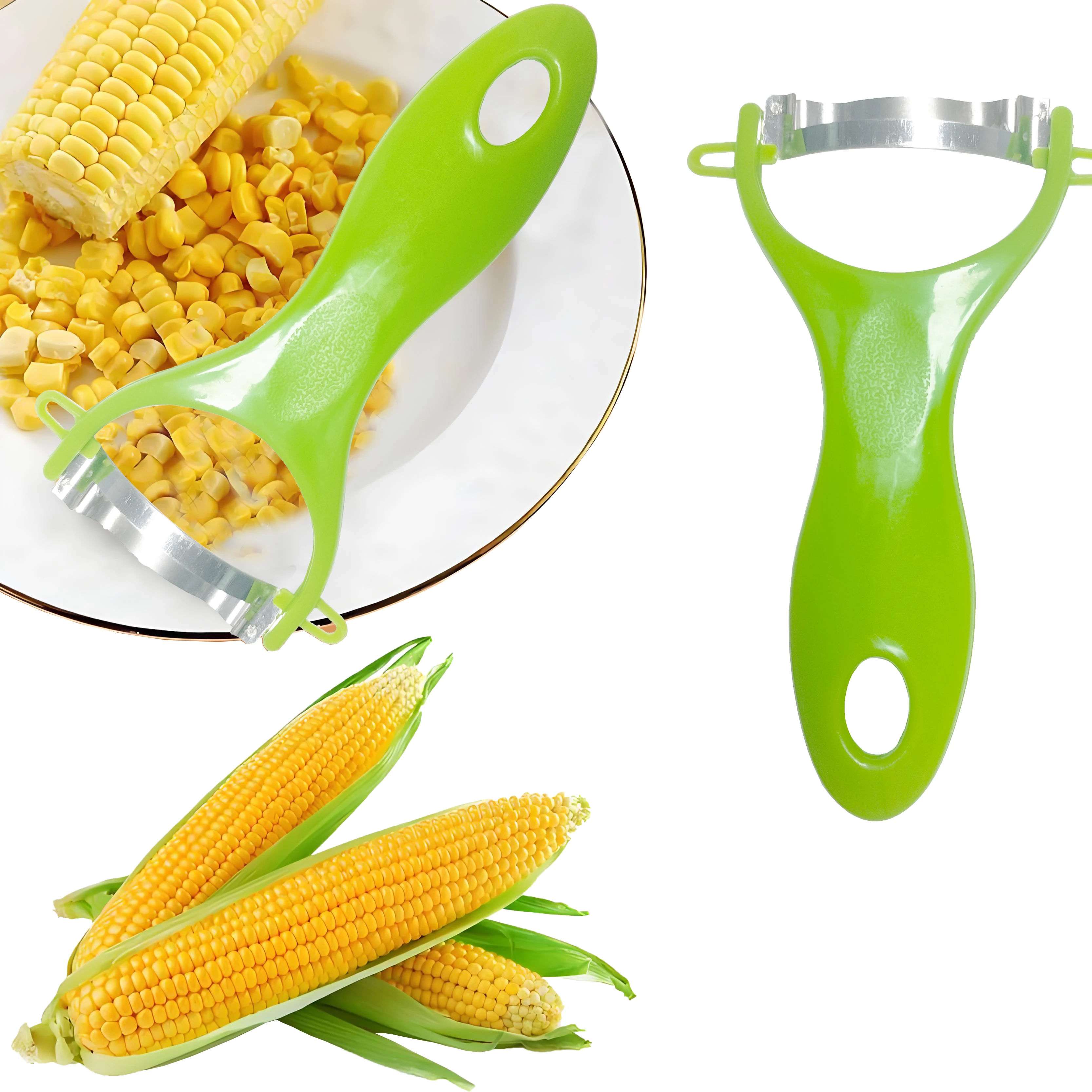 2024 New Minimalist Manual Corn Thresher With Customizable logo for Corn Dehulling Knife