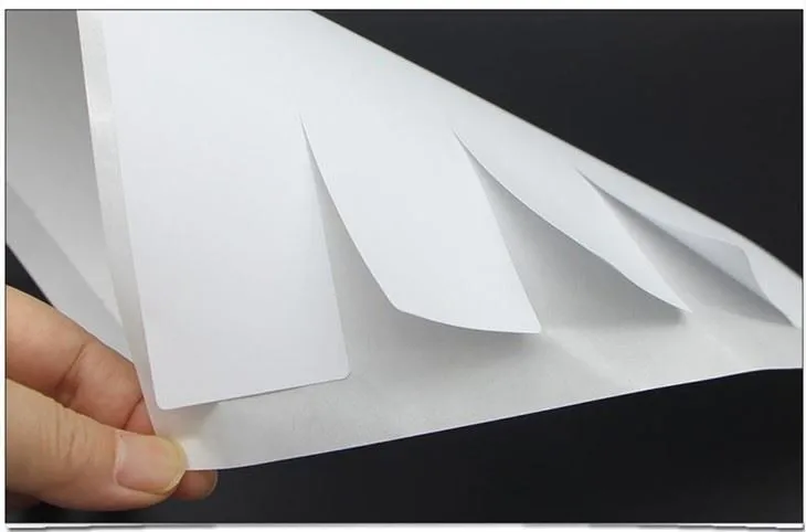 self adhesive paper manufacturers for sticker with hot melt glue