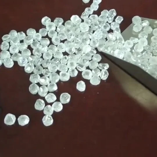 
Big Size Rough HPHT White Synthetic Diamond For Jewelry 