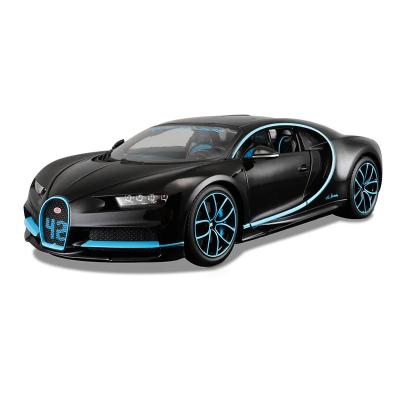 Модель автомобиля Maisto 1:24 Bugatti Chiron из сплава литые игрушечные автомобили коллекционные Хобби Подарки статический литой вид