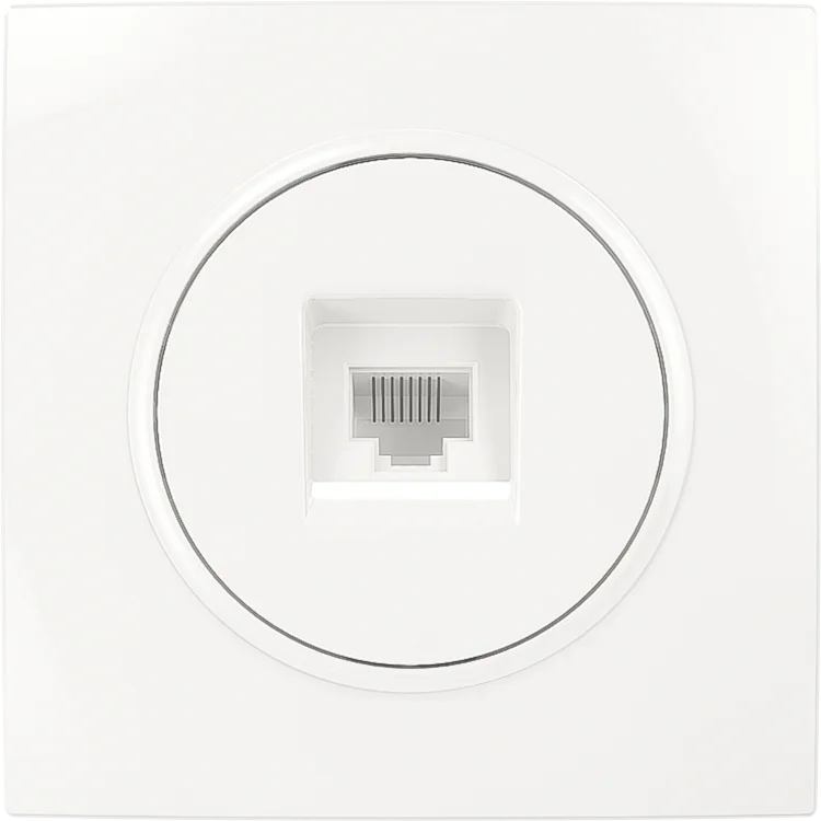 Songri european standard 250V 16A residential purpose 1 gang computer wall socket