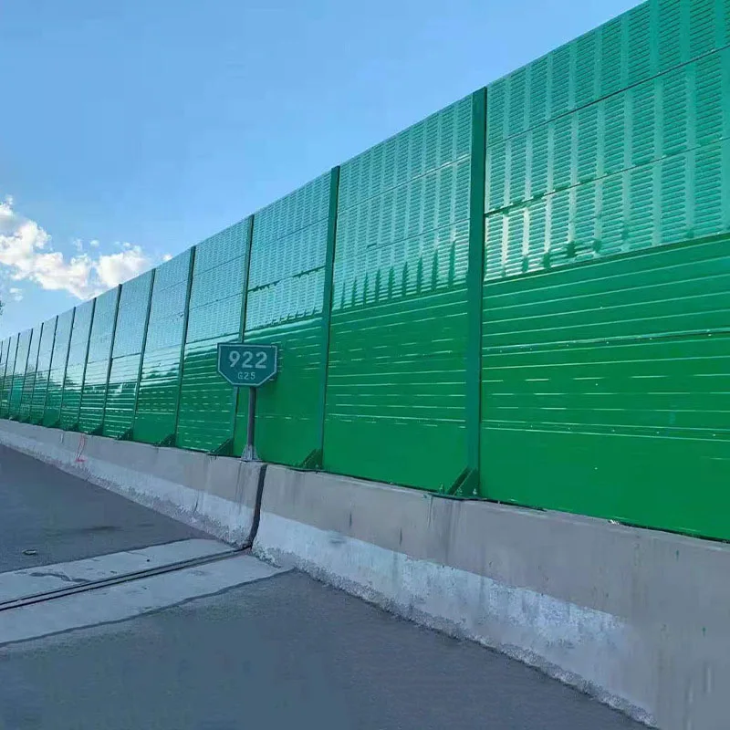 Customized Noise Clear Acrylic PMMA Sheets Highway Sound Barrier sound insulation metal barrier walls Sound absorption barrier