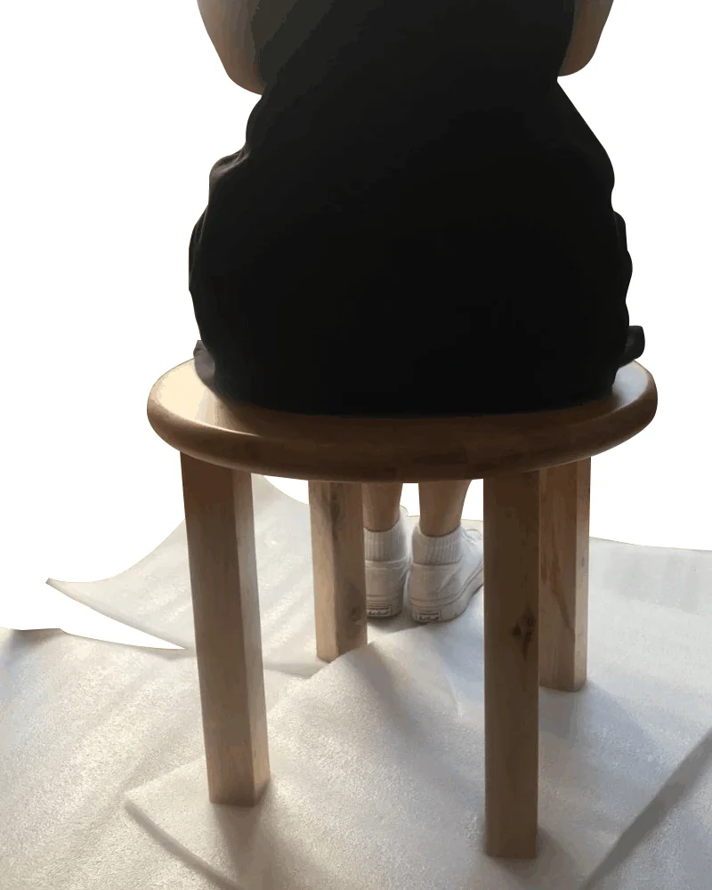 2021 new arrival products  removable cheap Yoni Steam Stool Cedar wood V steam stool  Vagina sauna factory price wholesale