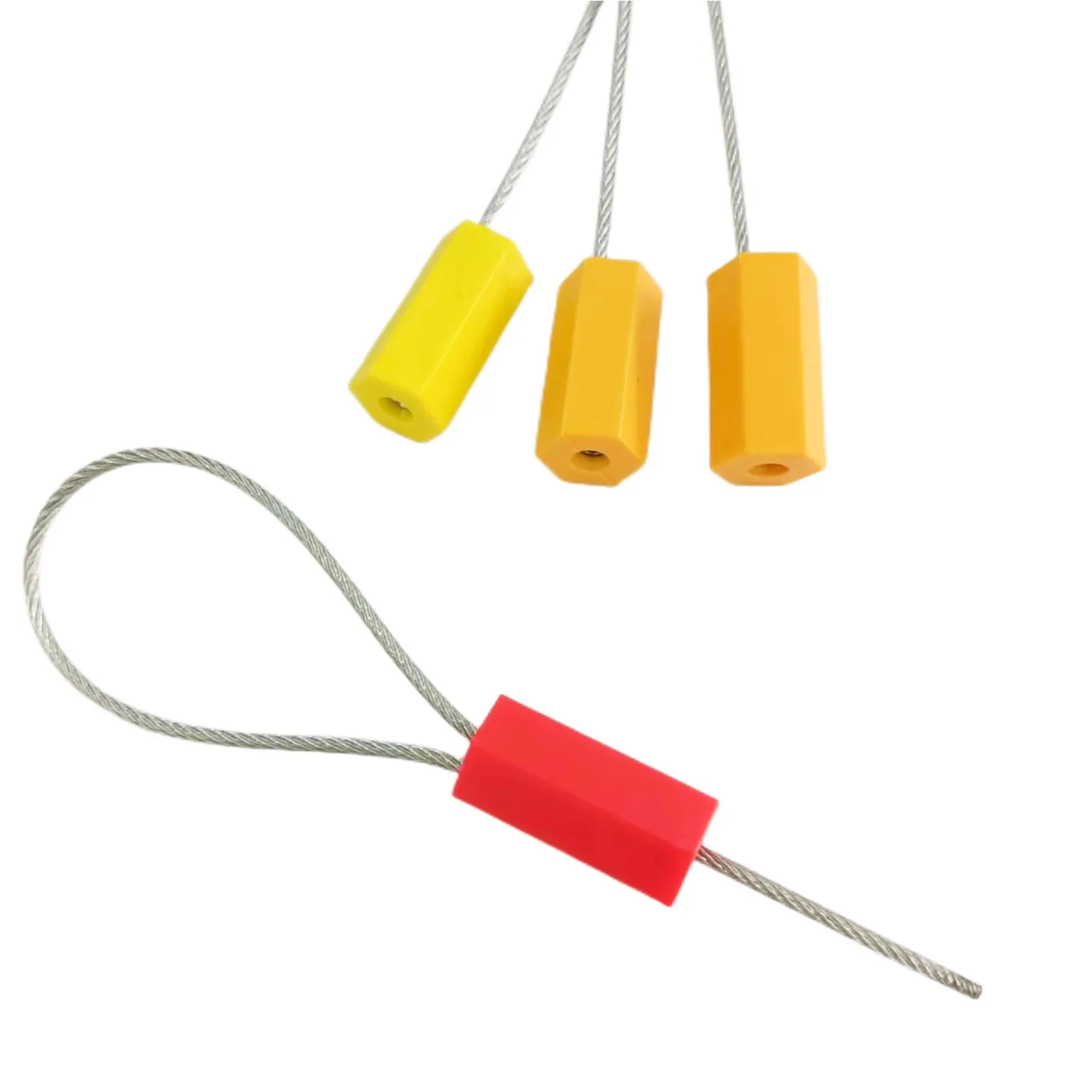 NL.0002 High Security Pull Tight Container Metal Tamper Proof Wire Cable Seals