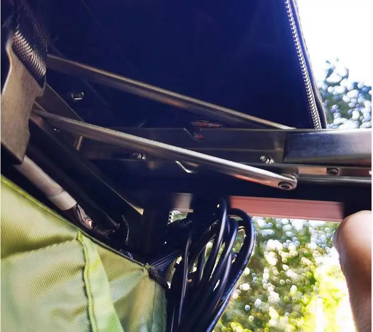 Outdoor Camping Waterproof  shower side awning roof top tent awning shower tents