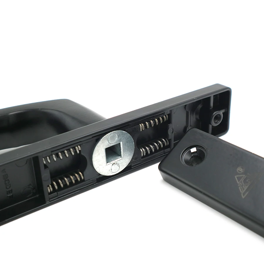 High Quality metal  Aluminum Alloy Flat Open Door handle and locks