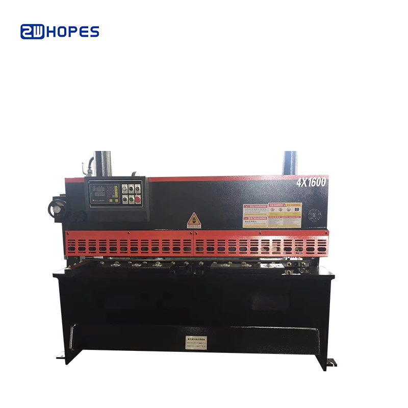 hydraulic guillotine shearing machine QC12Y-4*2500mm with E21S