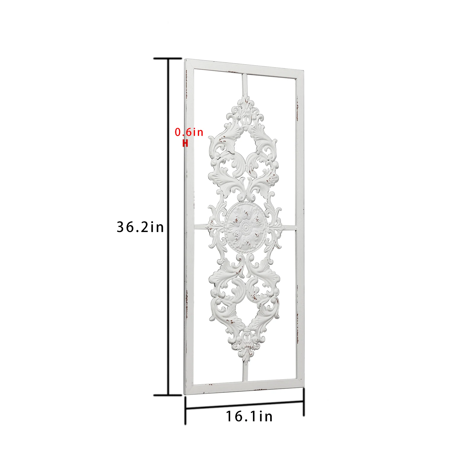 Handmade Rectangular Metal Sculpture Wall Pendant Home Decor,Wholesale Interior Distressed Craft Carved Wall Panels Wall Decor