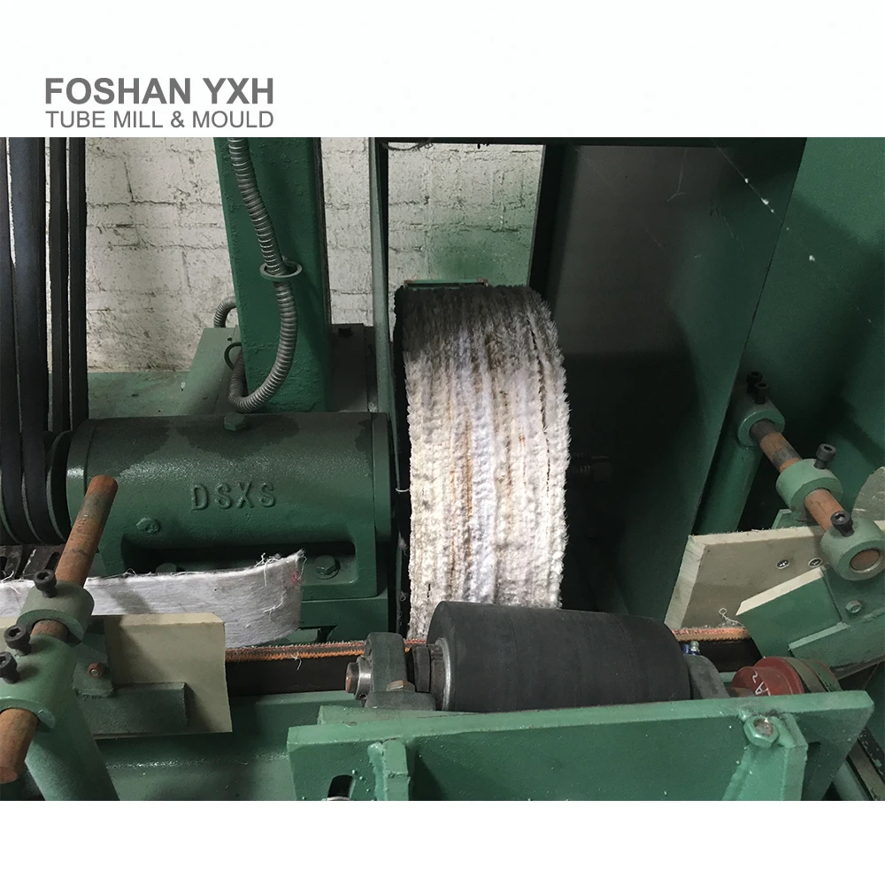 10 Wheel Head SS /Carbon Steel Round Pipe Polishing Machine
