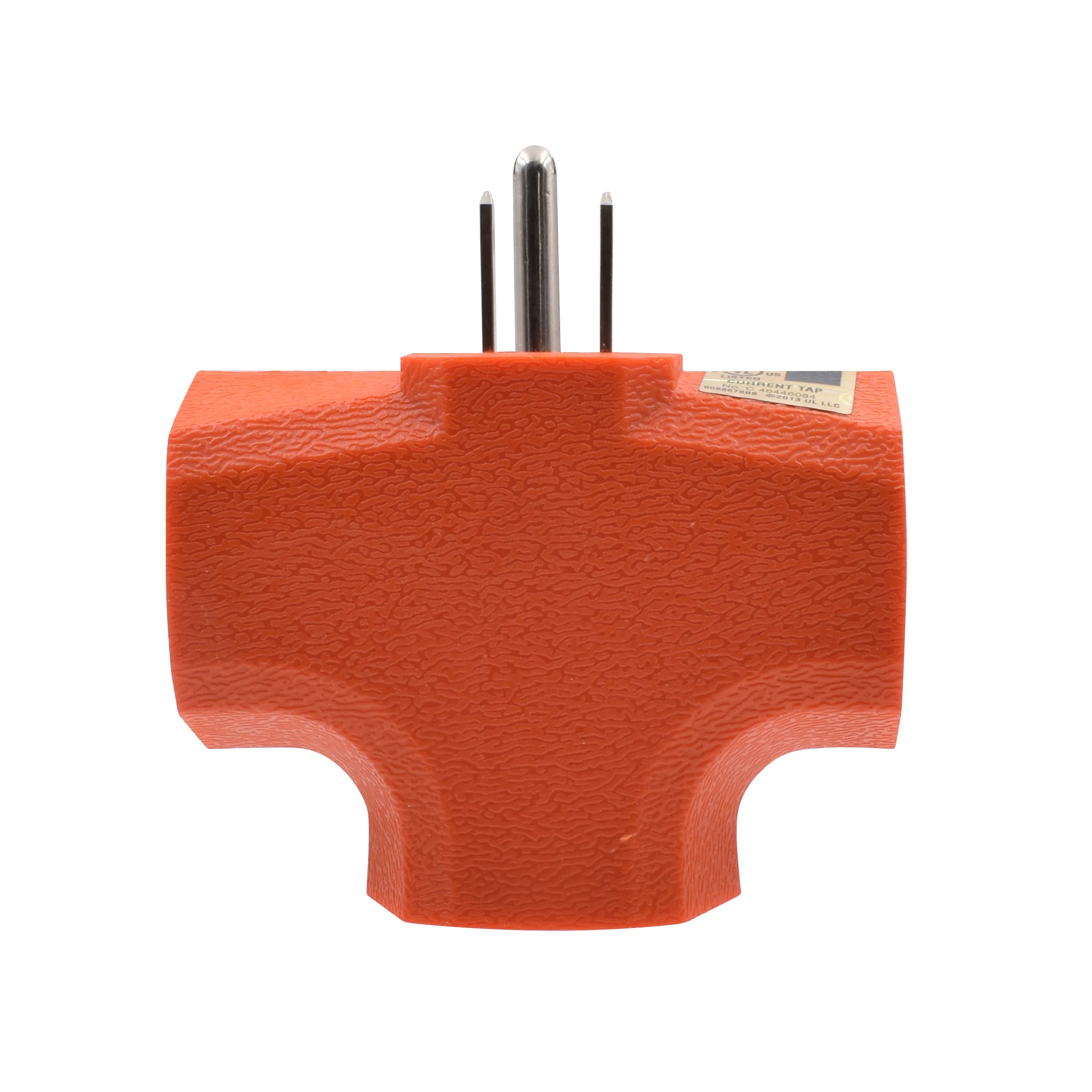 15-amp Adapter 3-wire Grounding Single to Triple Outlets Heavy Duty NEMA 5-15R US UL Extender Extension Socket