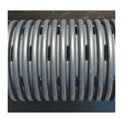 HDPE пластиковая дренажная гофрированная труба с