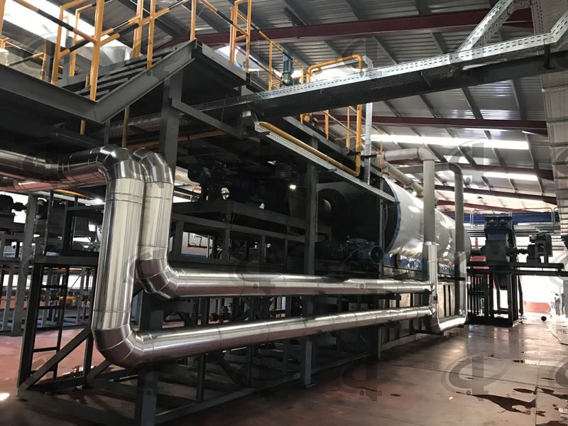 Waste Tyre Pyrolysis Manufacture Best Continuous Pyrolysis Equipment