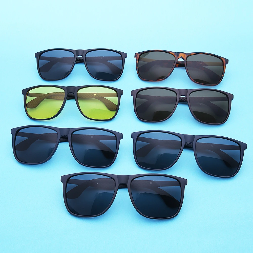 Оптовая Продажа Солнцезащитные очки ночного видения солнцезащитные мужские ретро UV400