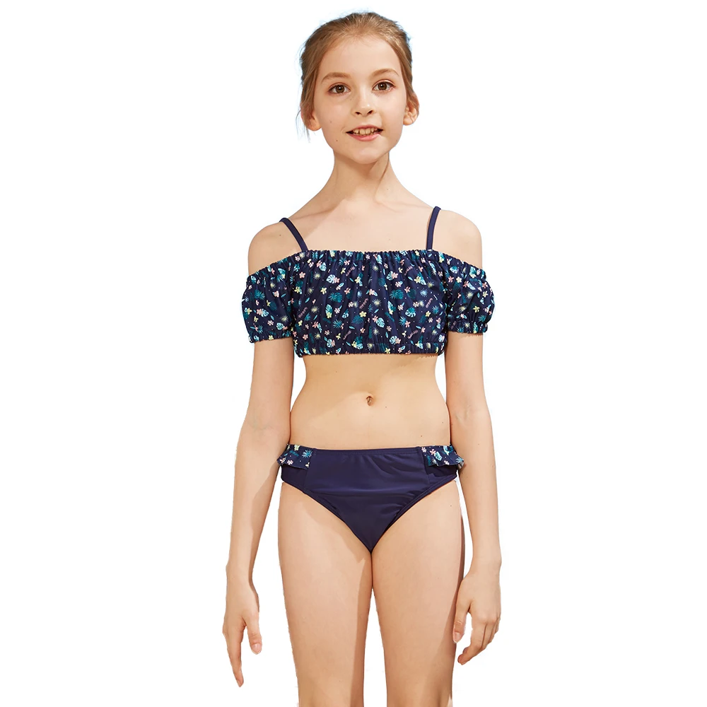 Бикини для маленьких девочек 2020, детские купальные костюмы, детские купальники из двух предметов, горячие бикини для девочек, пляжные для детей
