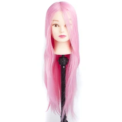 Hot-selling mannequin head dummy head for chemical fiber doll head braided hair
