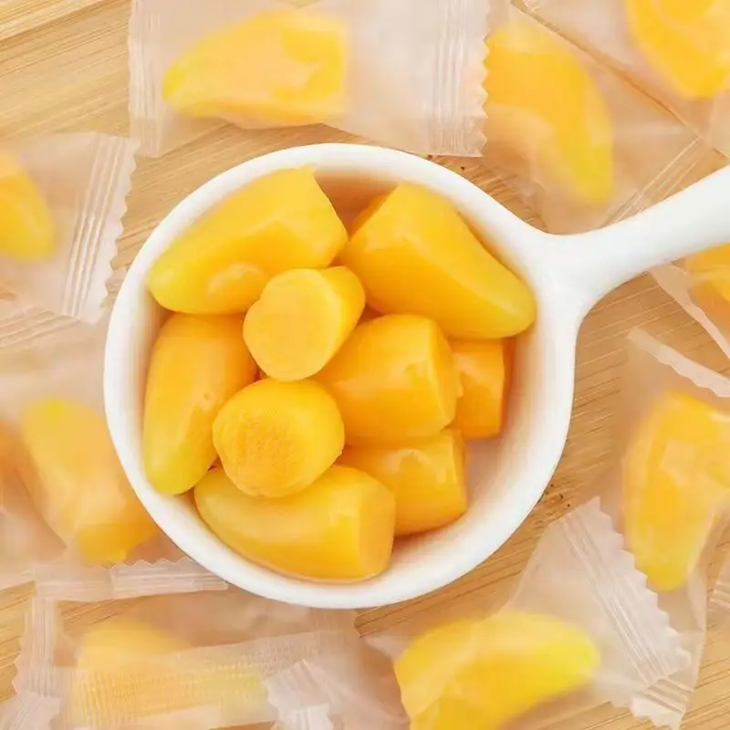 2024 Hot Sale Mango Peeling Gummy Candy Sweet and Fruity Flavor Packaged in Bags