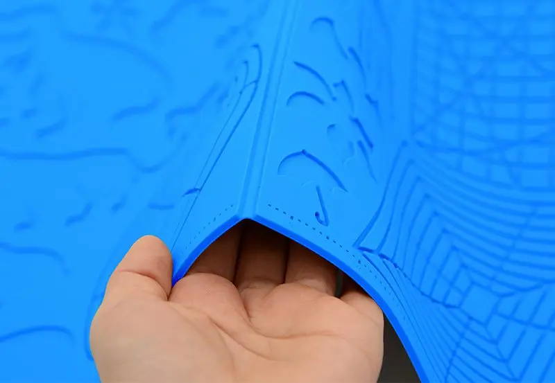 3D Pen Drawing Design Tools Kit with Basic Template and 2 Silicone Finger protector 3D Printing Pen Silicone Mat