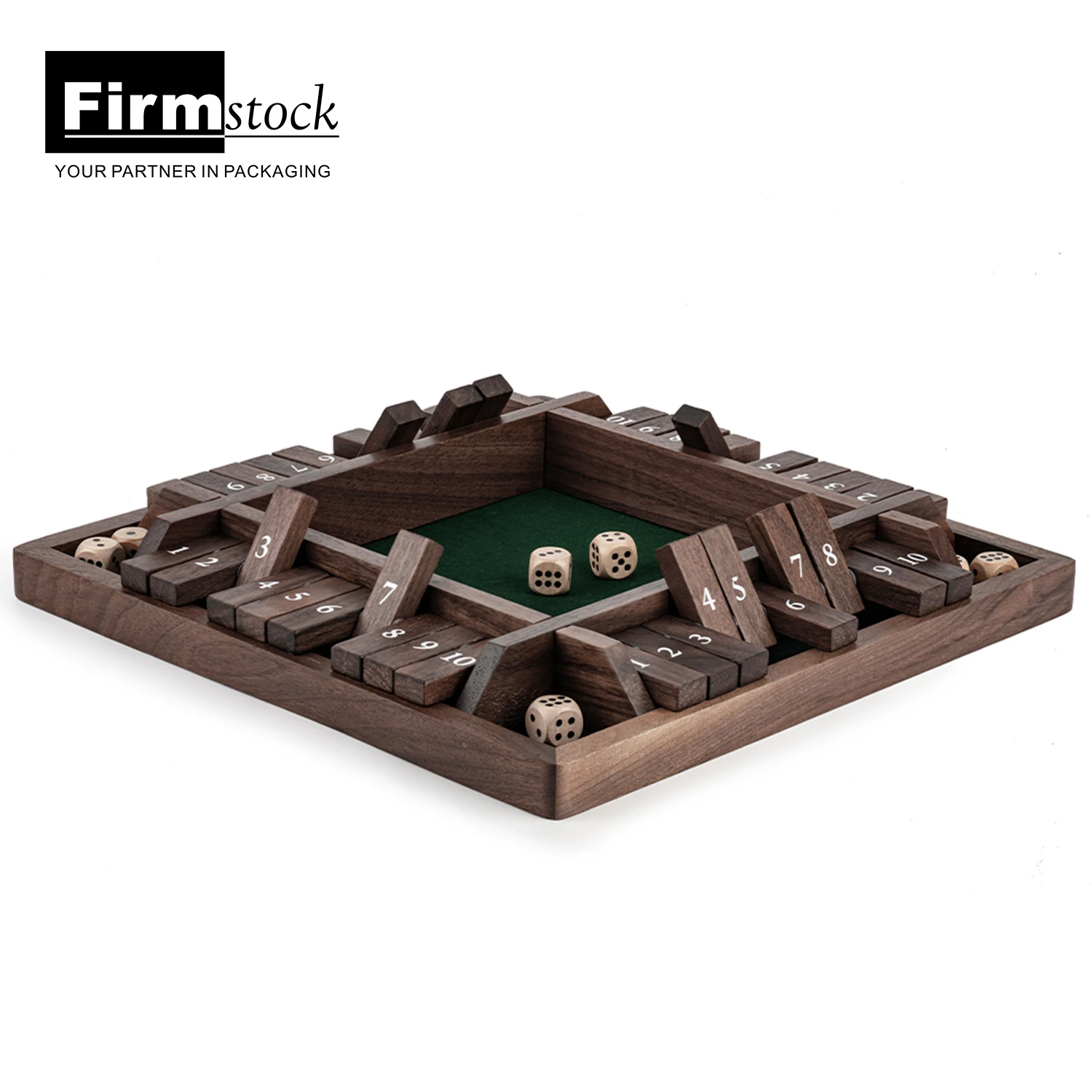 Деревянная настольная игра SHUT THE BOX игровой стол Silla Бесплатная детская дорожная карточная коробка набор игрушек