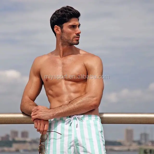 make/creat your own logo mens swim trunks stretch fina approved arena competitive swimming trunk